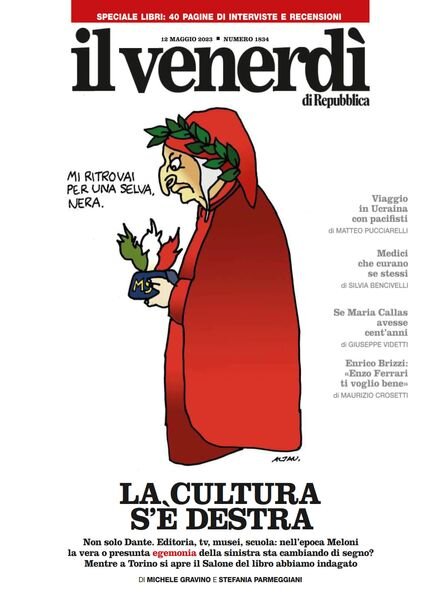 Il Venerdi di Repubblica – 12 Maggio 2023 Cover