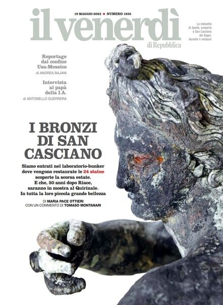 Il Venerdi di Repubblica – 19 Maggio 2023 Cover