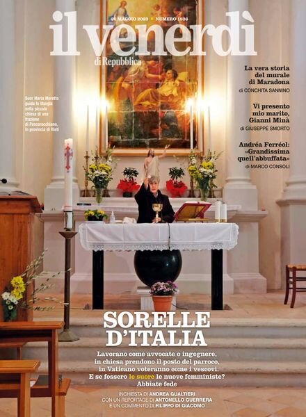 Il Venerdi di Repubblica – 26 Maggio 2023 Cover