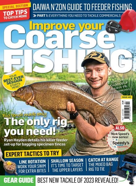 Improve Your Coarse Fishing – May 2023 Cover