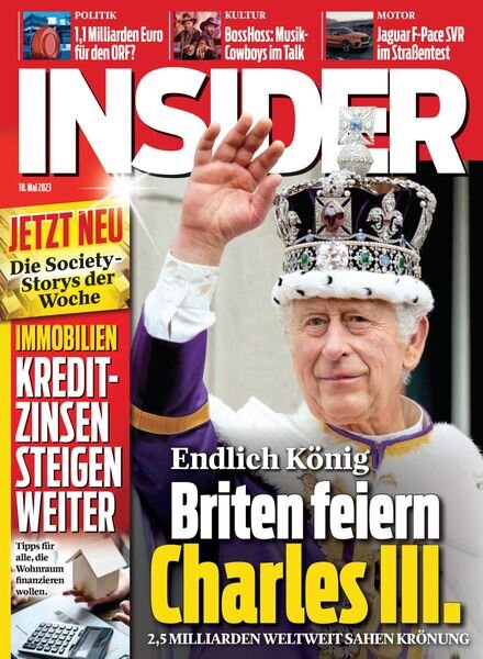 Insider Austria – 10 Mai 2023 Cover