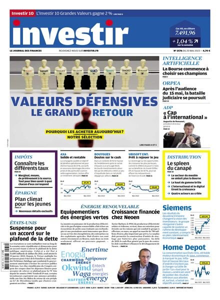 Investir – 20 Mai 2023 Cover