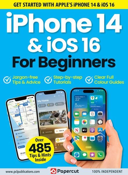 iPhone & iOS 16 For Beginners – April 2023 Cover