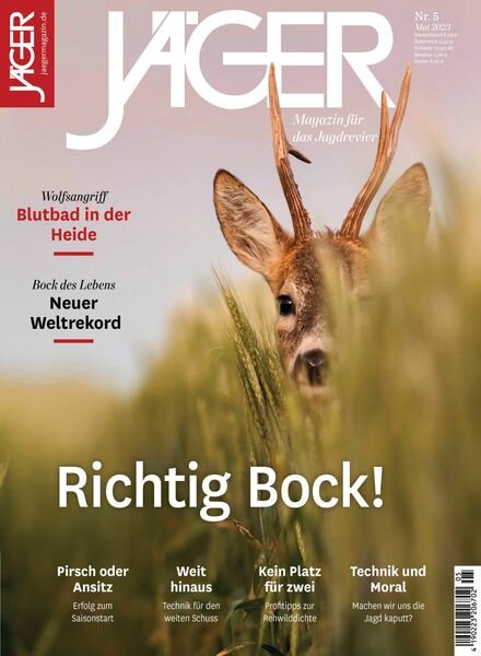 JAGER – April 2023 Cover