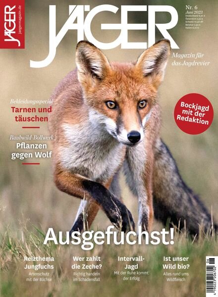 JAGER – Mai 2023 Cover