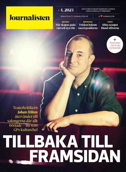 Journalisten – 12 maj 2023 Cover