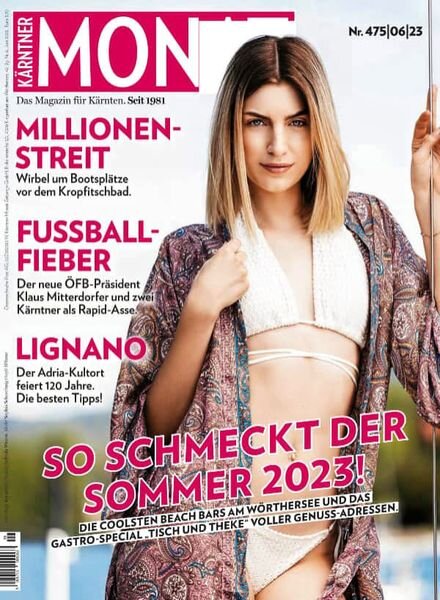Karntner Monat – 26 Mai 2023 Cover