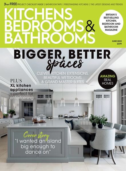 Kitchens Bedrooms & Bathrooms – May 2023 Cover