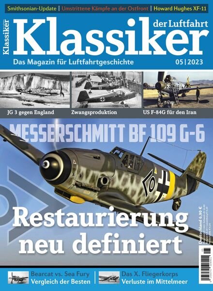 Klassiker der Luftfahrt – Mai 2023 Cover