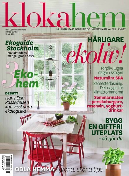 Kloka Hem – 18 juni 2013 Cover