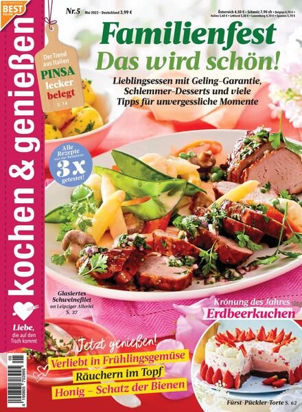 kochen & geniessen – 26 April 2023 Cover