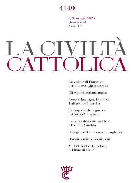 La Civilta Cattolica – 6 Maggio 2023 Cover