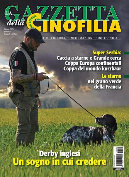 La Gazzetta Della Cinofilia Venatoria – giugno 2023 Cover