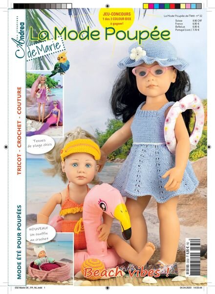 La Mode Poupee de Marie – avril 2023 Cover