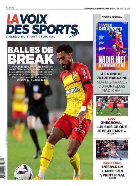La Voix des Sports – 02 mai 2023 Cover