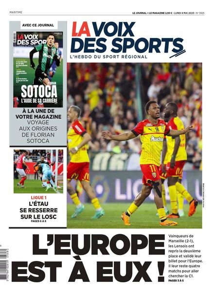 La Voix des Sports – 08 mai 2023 Cover