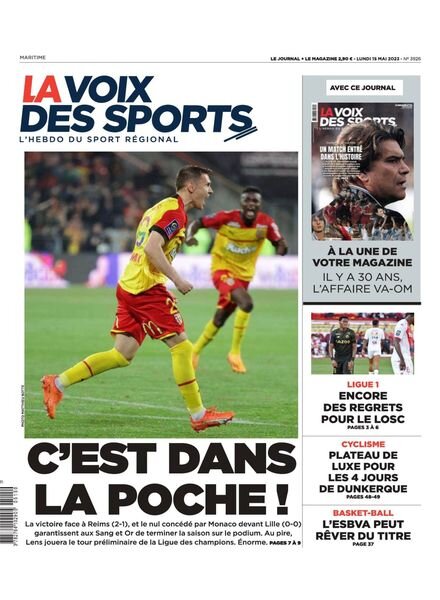 La Voix des Sports – 15 mai 2023 Cover