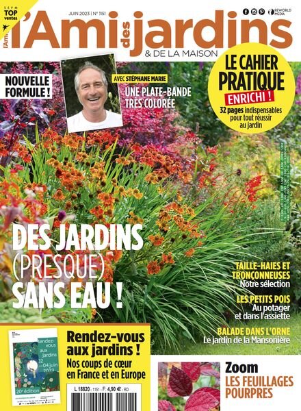 L’Ami des Jardins – mai 2023 Cover