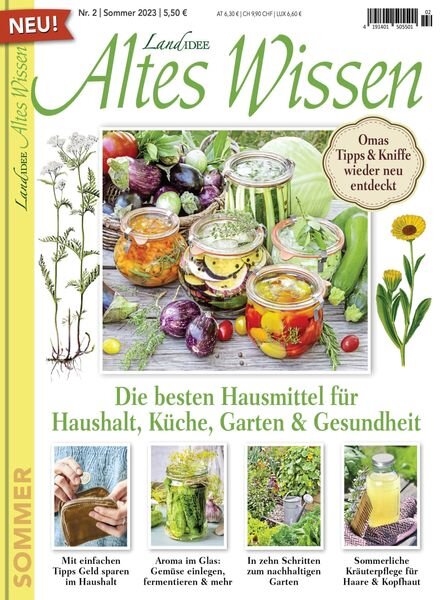 LandIDEE Altes Wissen – 24 Mai 2023 Cover