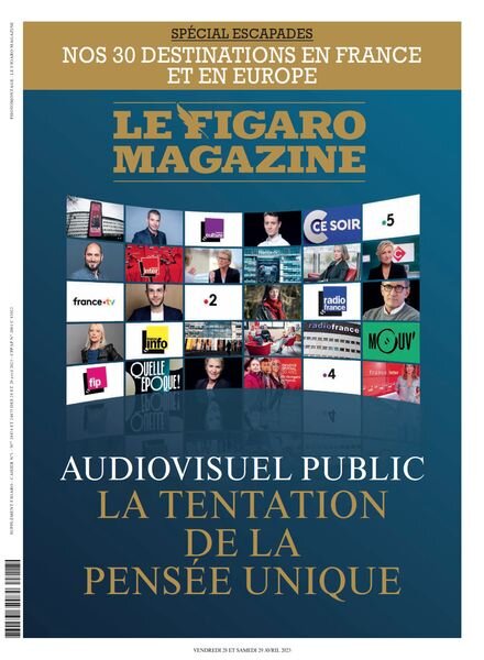 Le Figaro Magazine – 28 Avril 2023 Cover