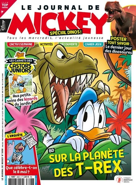 Le Journal de Mickey – 03 mai 2023 Cover