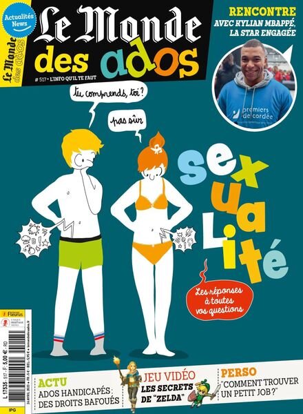 Le Monde des Ados – 26 avril 2023 Cover