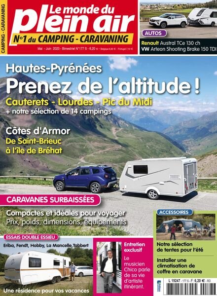 Le Monde du Plein-Air – Mai-Juin 2023 Cover