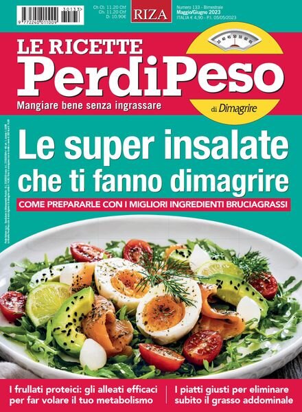 Le Ricette PerdiPeso – Maggio-Giugno 2023 Cover