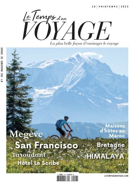 Le Temps d’un Voyage – Printemps 2023 Cover