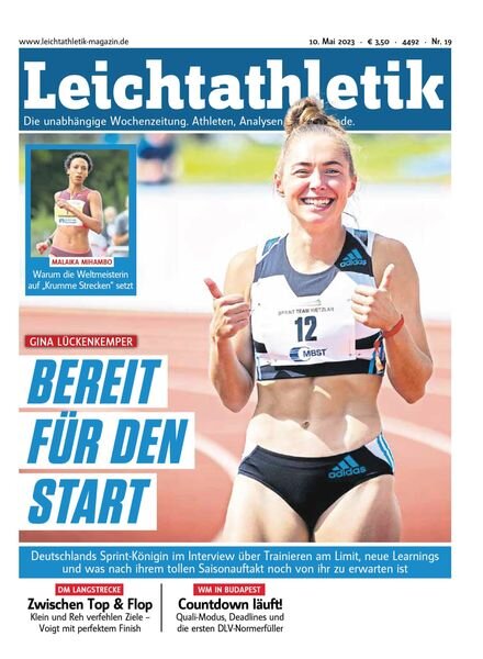 Leichtathletik – 09 Mai 2023 Cover