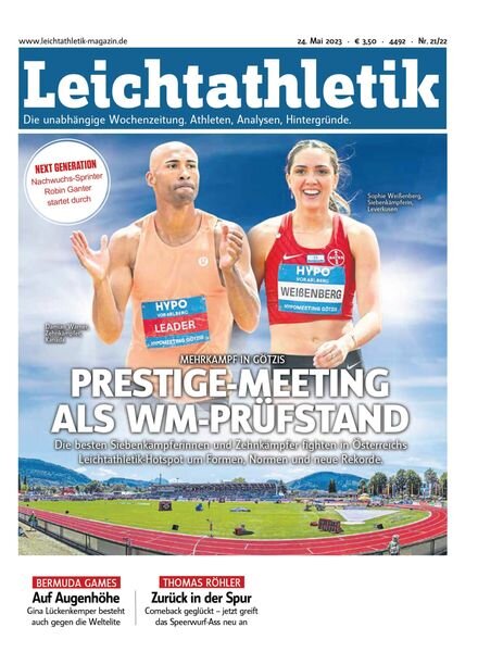 Leichtathletik – 23 Mai 2023 Cover