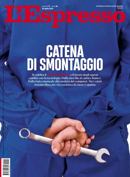 l’Espresso – 30 Aprile 2023 Cover