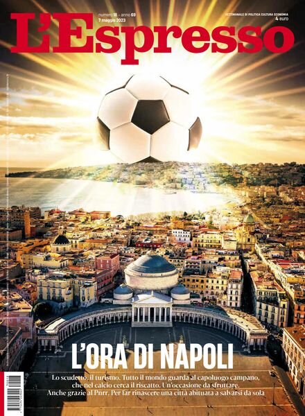 l’Espresso – 7 Maggio 2023 Cover