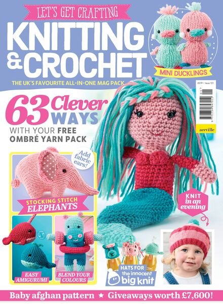 Let’s Get Crafting Knitting & Crochet – May 2018 Cover