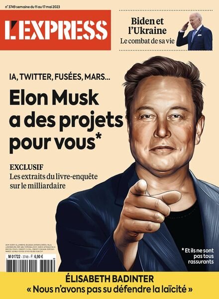L’Express – 11 mai 2023 Cover