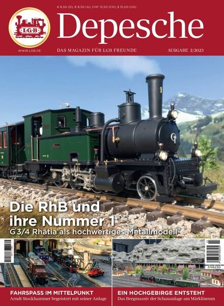 LGB Depesche – Mai 2023 Cover
