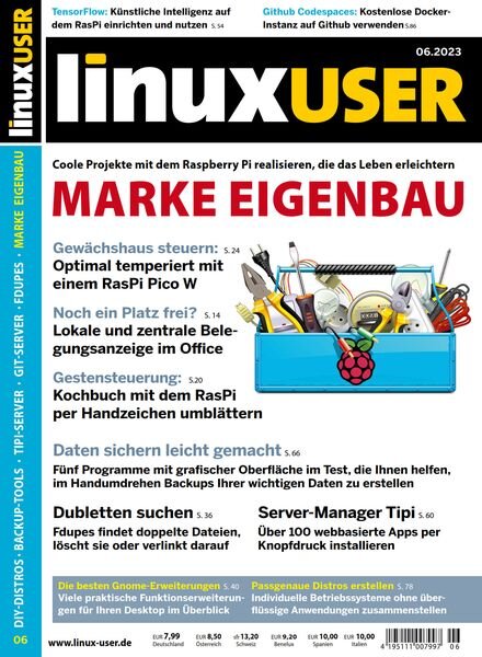 LinuxUser – Juni 2023 Cover