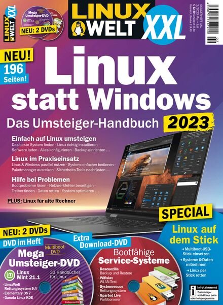 LinuxWelt Sonderheft – Mai-Juli 2023 Cover