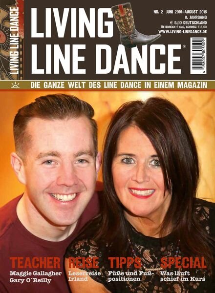 Living Line Dance – Juni 2016 Cover