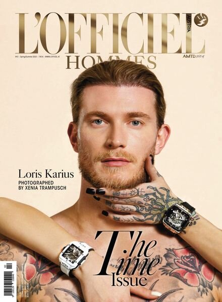 L’Officiel Austria Hommes English Edition – 01 May 2023 Cover