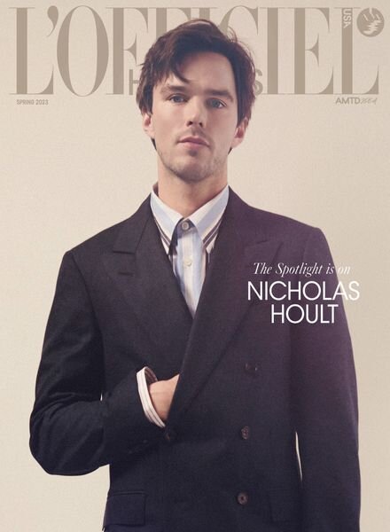 L’OFFICIEL HOMMES USA – March 2023 Cover
