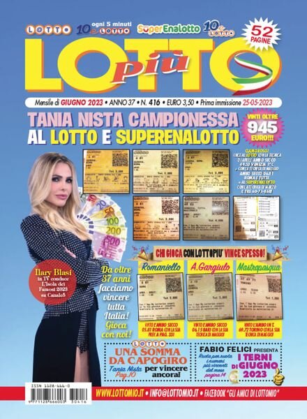 Lottopiu – Giugno 2023 Cover