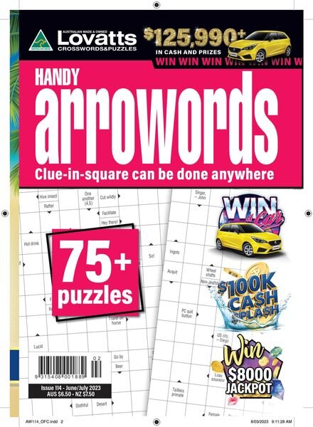 Lovatts Handy Arrowords – 21 May 2023 Cover