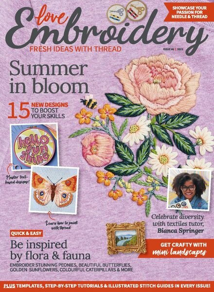 Love Embroidery – 10 May 2023 Cover
