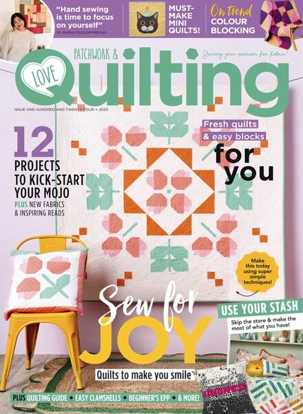 Love Patchwork & Quilting – May 2023 Cover