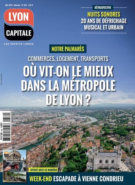 Lyon Capitale – Mai 2023 Cover