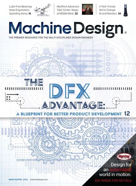 Machine Design – March-April 2023 Cover