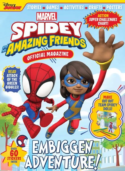 Marvel Spidey and His Amazing Friends Magazine – May 2023 Cover