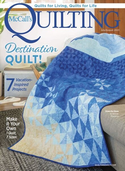 McCall’s Quilting – July-August 2023 Cover