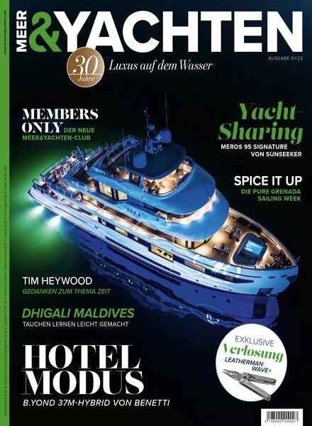 Meer & Yachten – Nr 1 2023 Cover